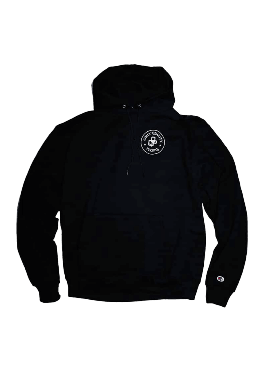 OQP x Champion Hoodie – Left Chest Logo